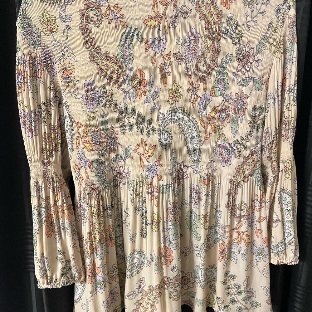 Floral Paisley Women's Top - Picture 3 of 5